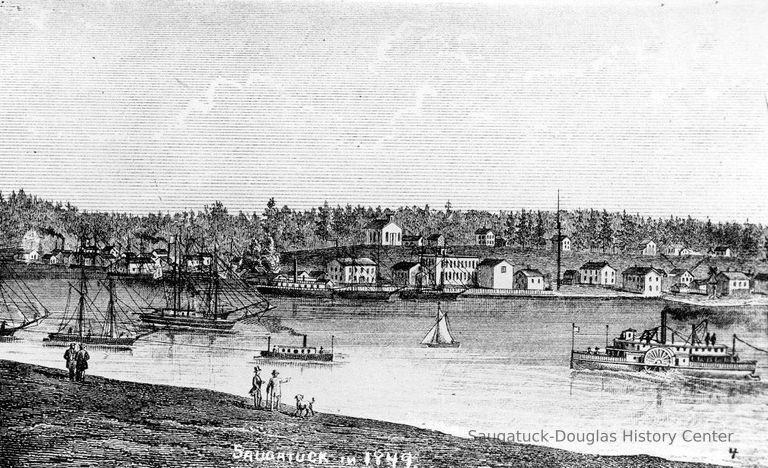          02 Etching Saugatuck ca 1864.jpg 381KB; example of the kinds of files on the CD
   