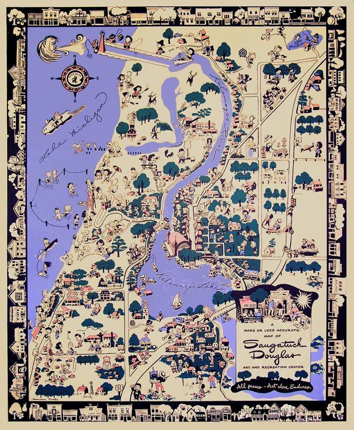 A more or less accurate map of Saugatuck Douglas - Image 2