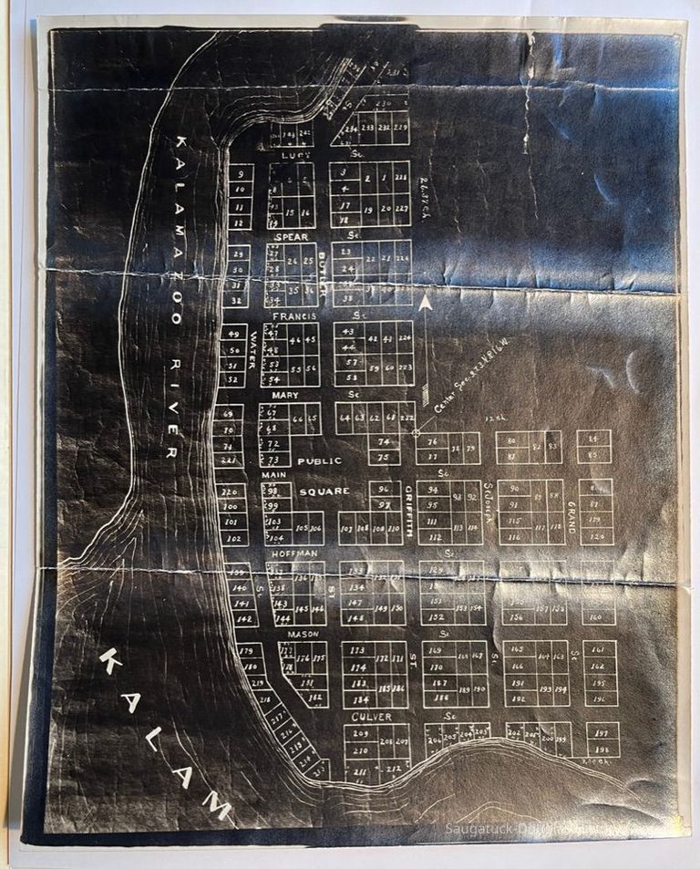          Plat map of Saugatuck picture number 1
   