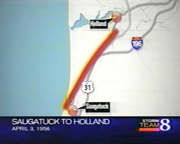 Saugatuck Tornado 1956 picture number 1