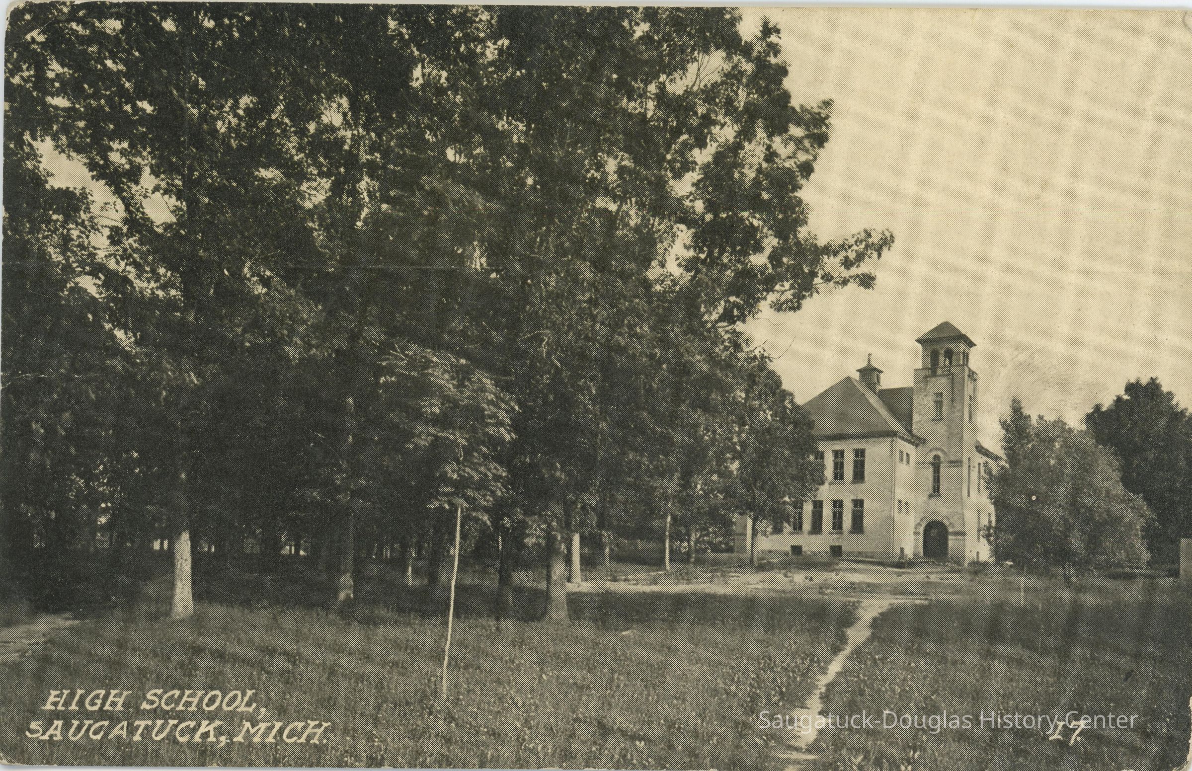 Saugatuck High School Postcard