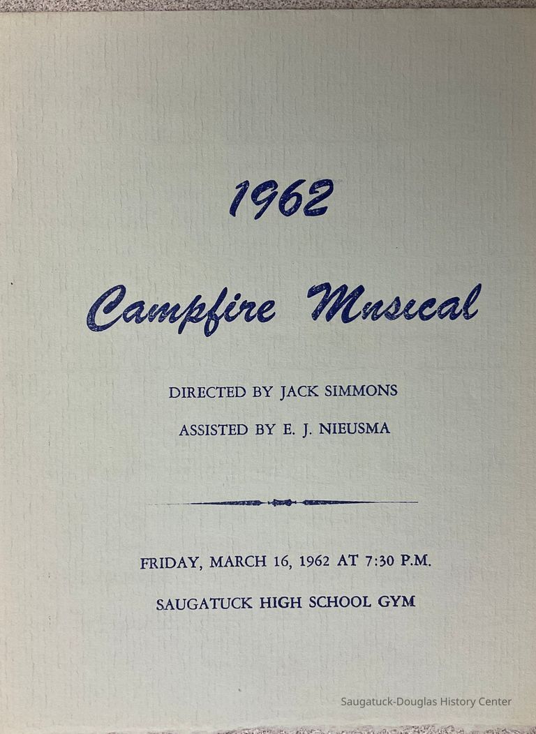          Campfire program 1962 picture number 1
   