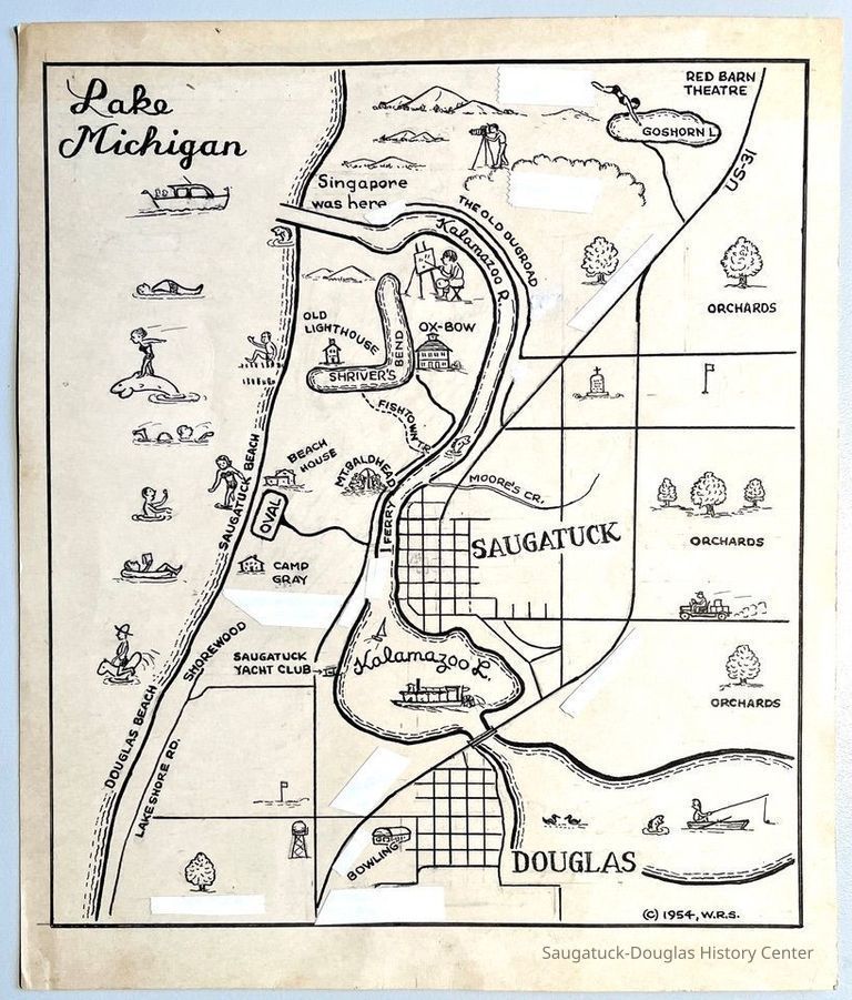          Map illustration 1954 W.R.S. picture number 1
   