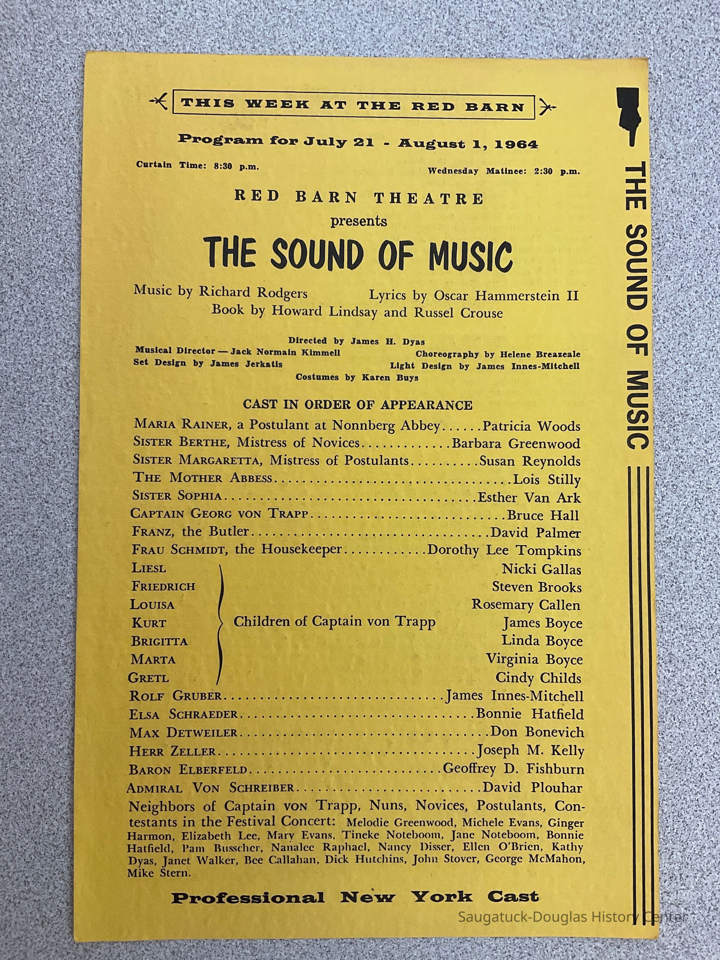 This Week at the Red Barn - The Sound of Music picture number 1