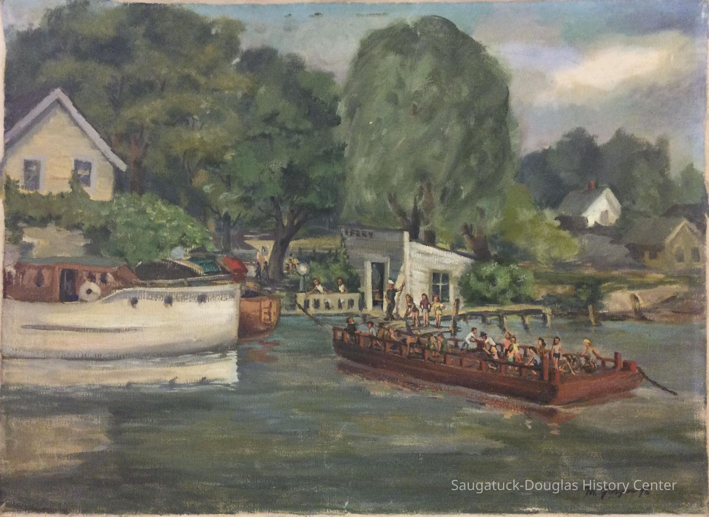 Saugatuck Ferry by Gerger