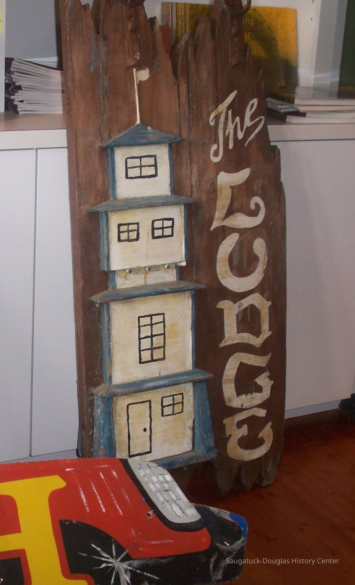          Photo of the sign at the SD History Museum, May 2008
   