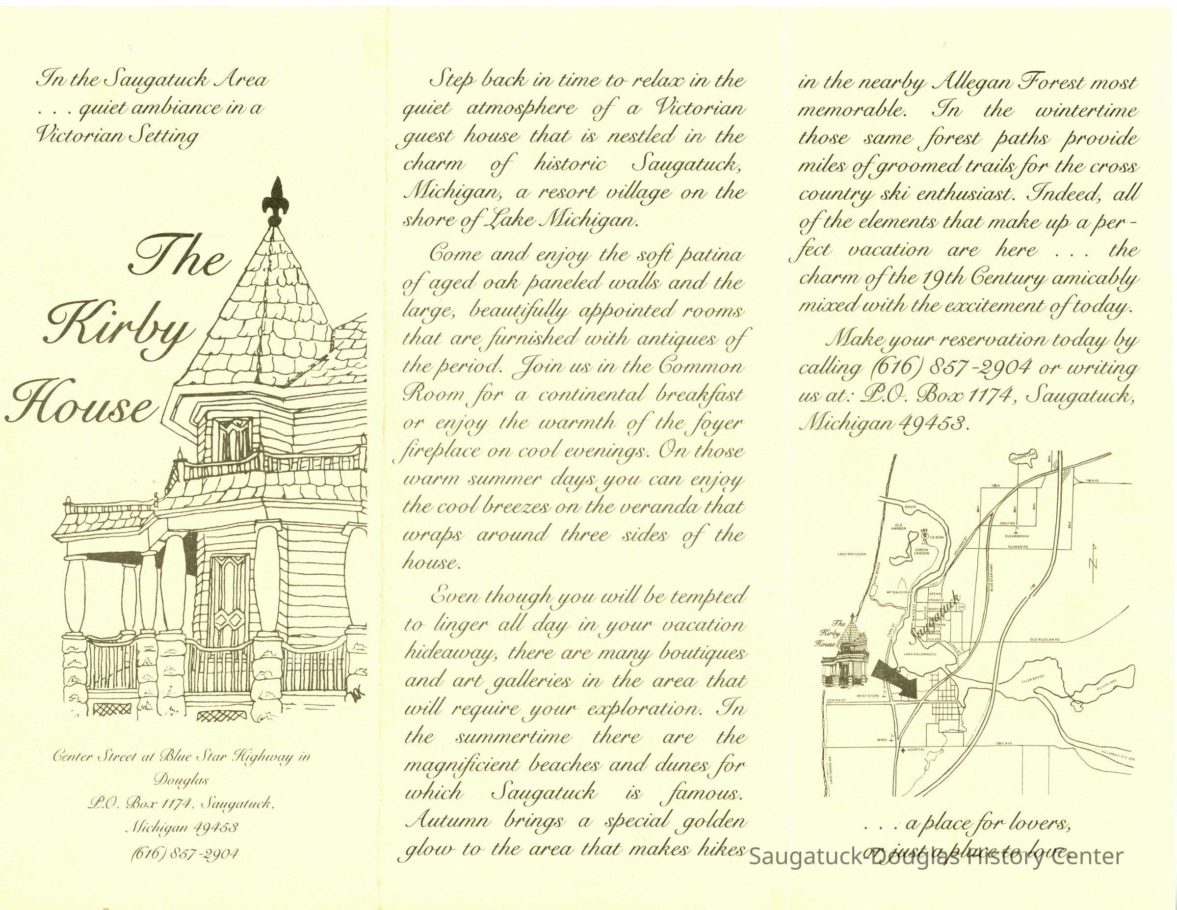 The Kirby House Brochure