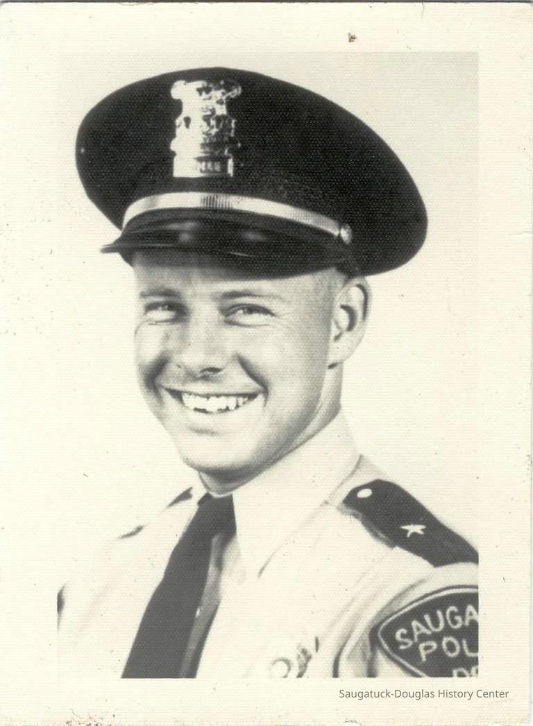 Colling0003-Dk.jpg 91KB; Russell L. Colling, Saugatuck's 23 Year Old Police Chief