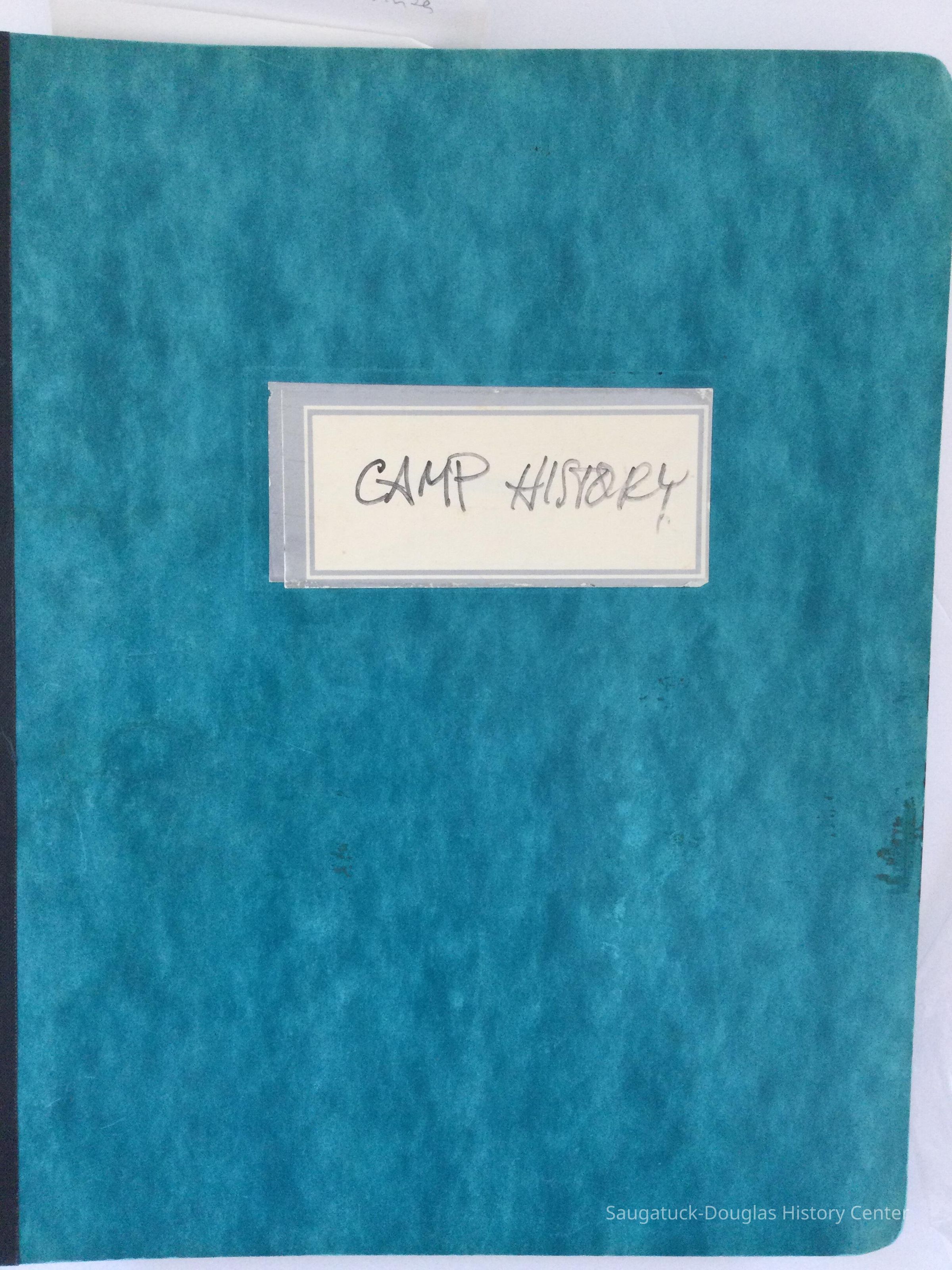          Notebook Camp Gray History
   