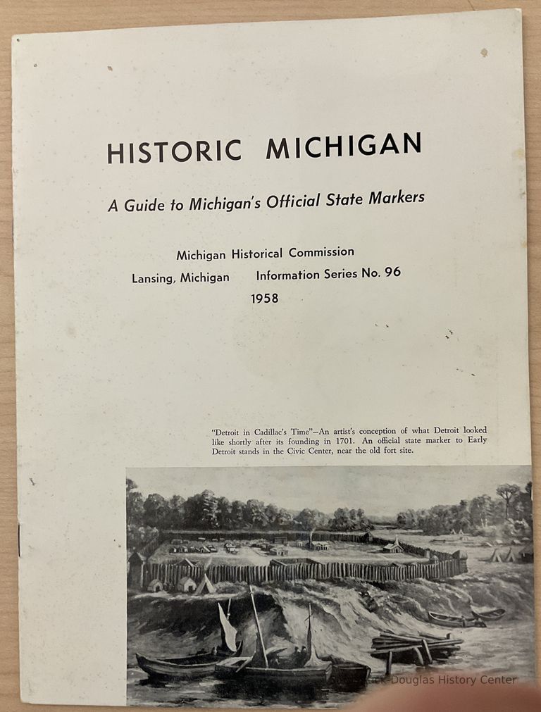          Historic Michigan Information series No. 96 picture number 1
   