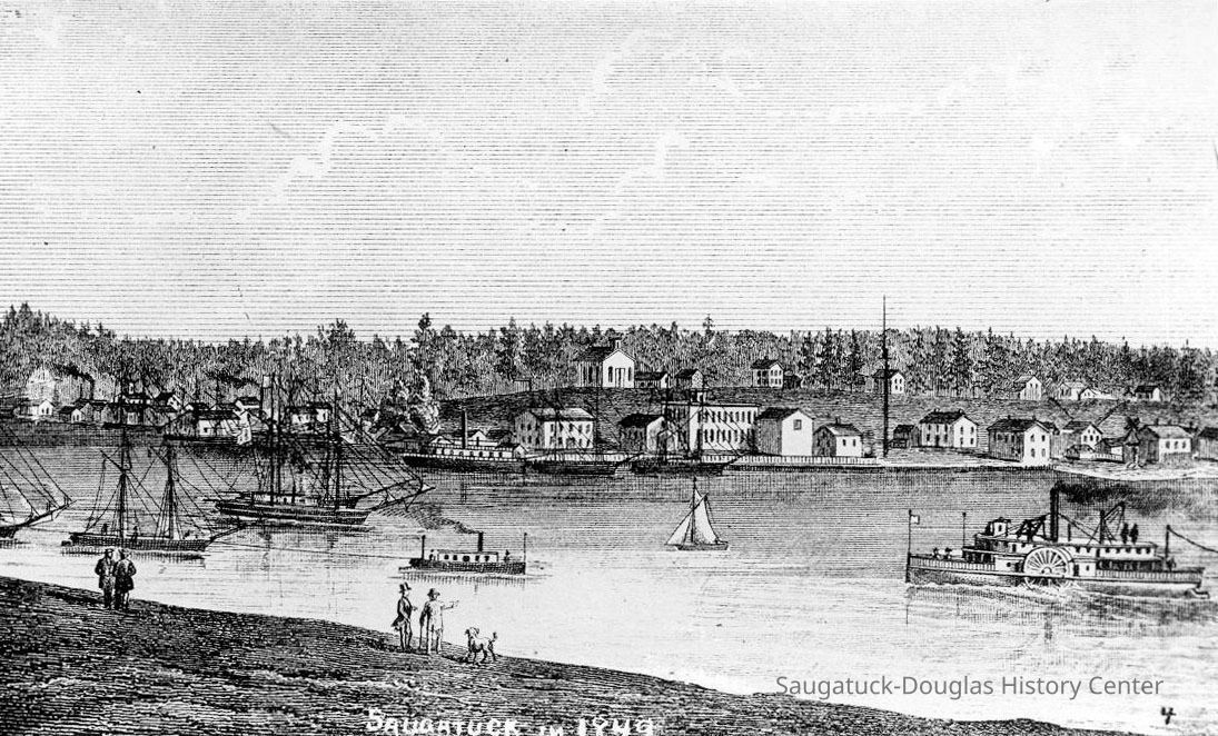 EtchingSaugatuck1864.jpg 298KB; Erik Peterson donation/Digital file on Jack Sheridan Drive 2021.72.02