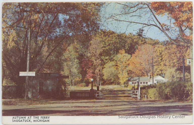          Autumn at the Ferry Postcard
   