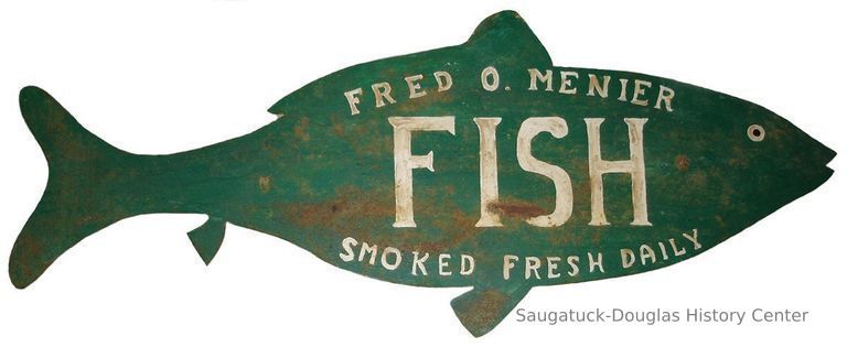          Fred O. Menier Fish Sign picture number 1
   