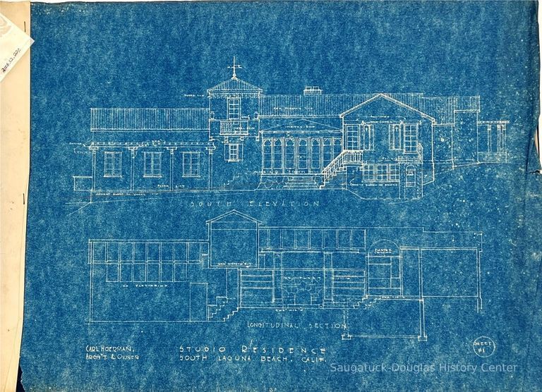          Studio Residence blueprint (possible Hoerman) picture number 1
   