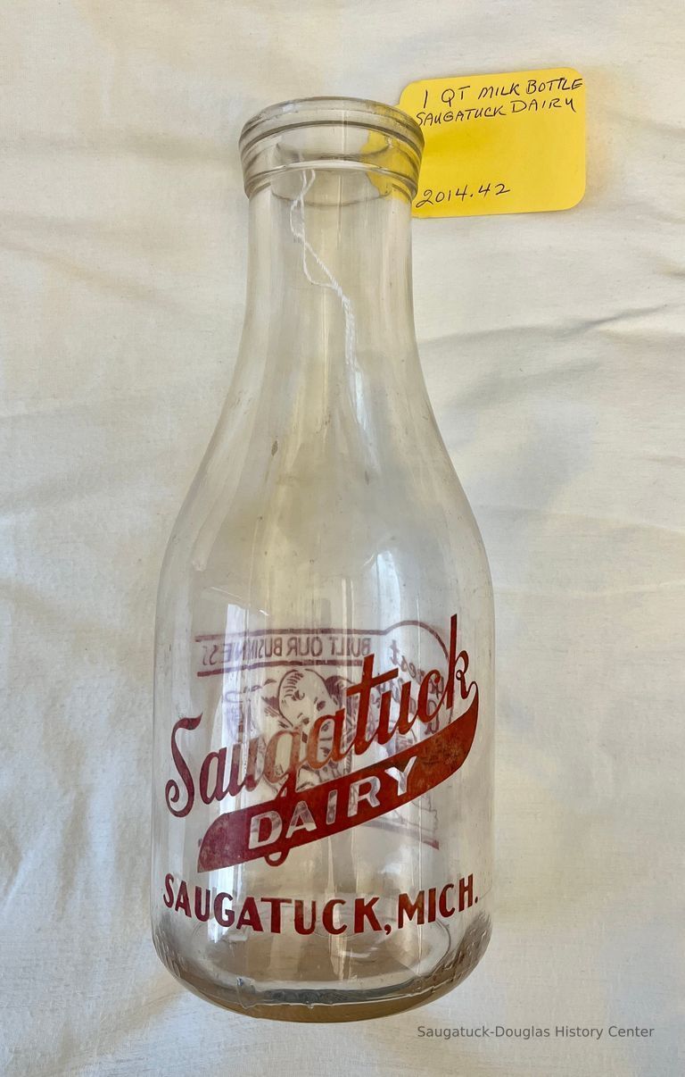          Saugatuck Dairy Bottle, Qt. picture number 1
   