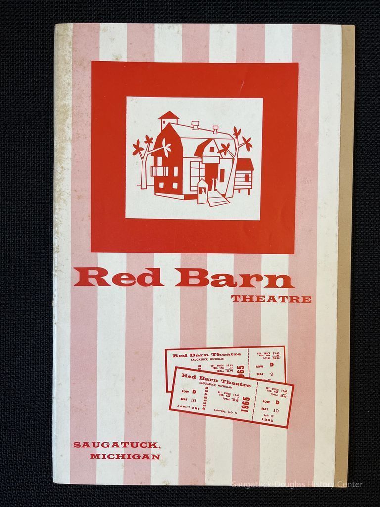          Red Barn Theater information booklet 1965 picture number 1
   