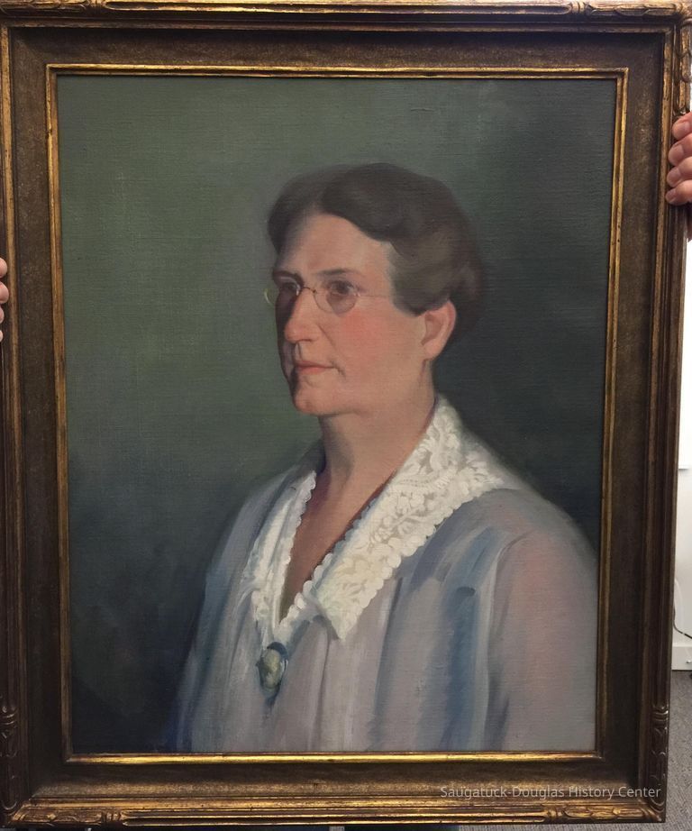 Clara Daisy Gamble portrait by Richard A. Chase