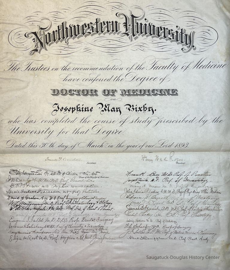          House, Gamble and Bixby diplomas picture number 1
   