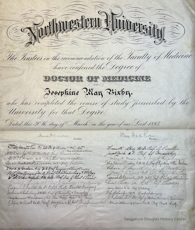          House, Gamble and Bixby diplomas picture number 1
   