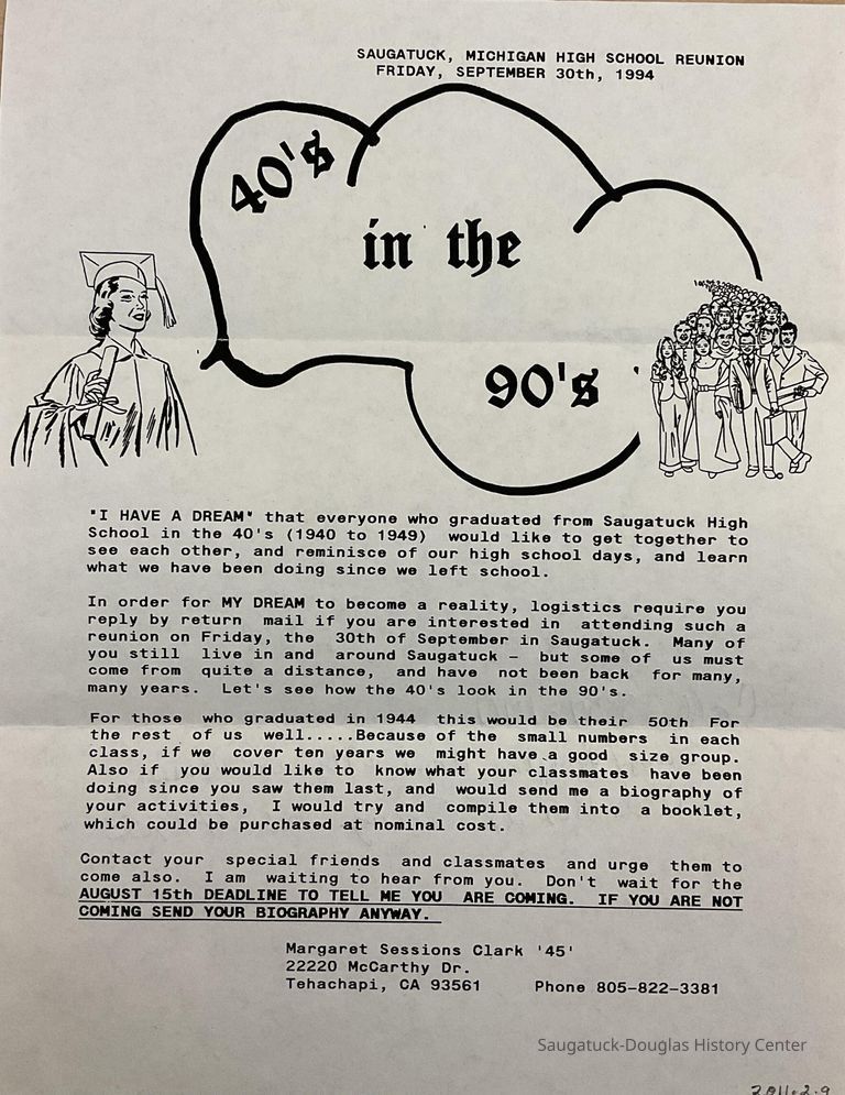 40s in the 90s Saugatuck High School Reunion - Image 3