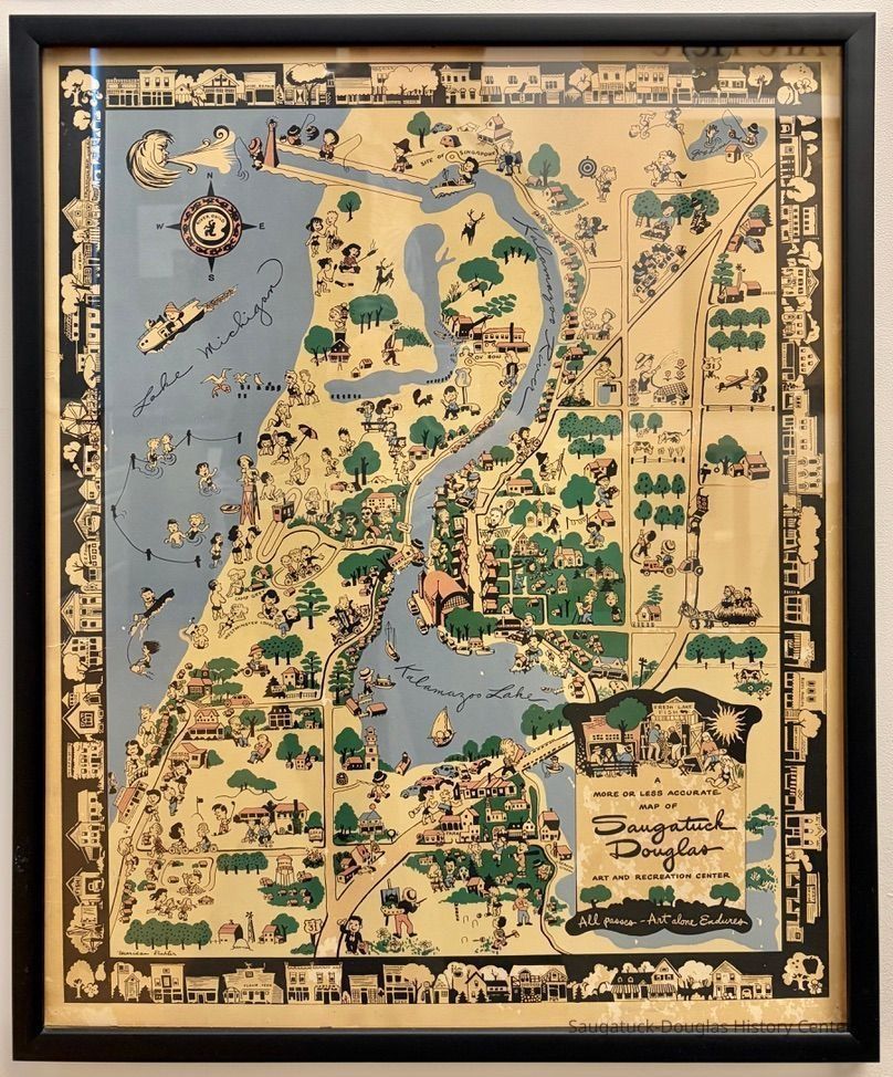          A more or less accurate map of Saugatuck Douglas picture number 1
   
