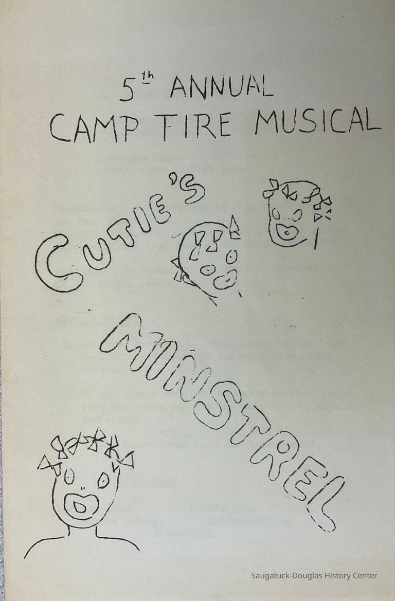          Campfire Cutie's Minstrel program picture number 1
   