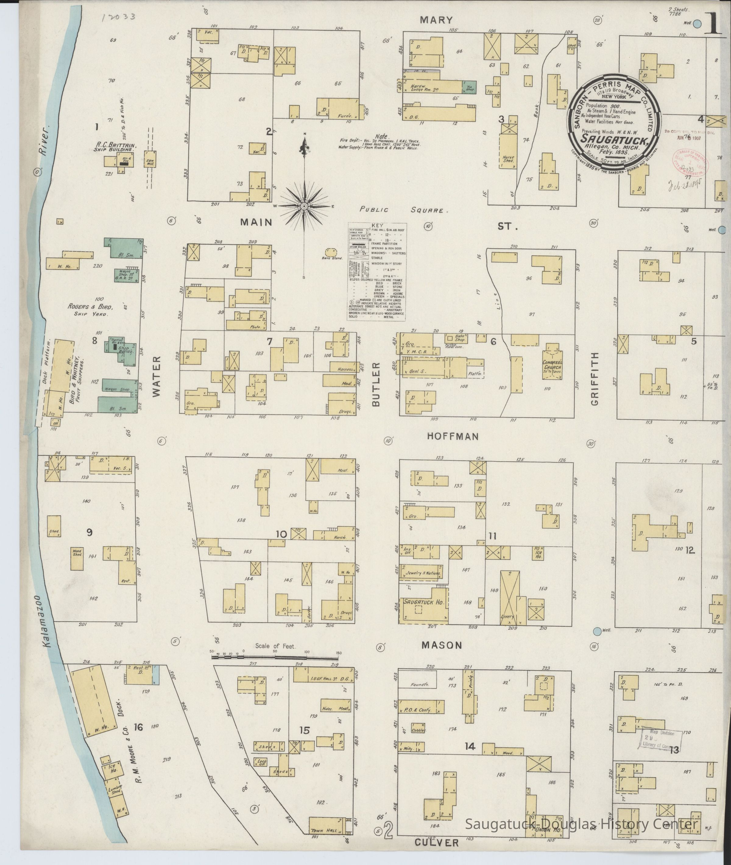 Sanborn fire maps 1895 picture number 1