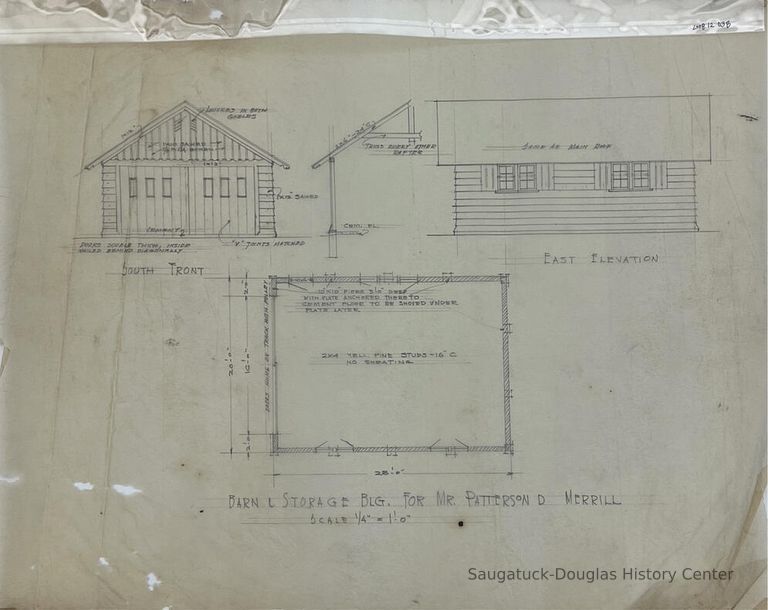          Barn & Storage Blg. For Mr. Patterson D. Merrill (Merrill) picture number 1
   