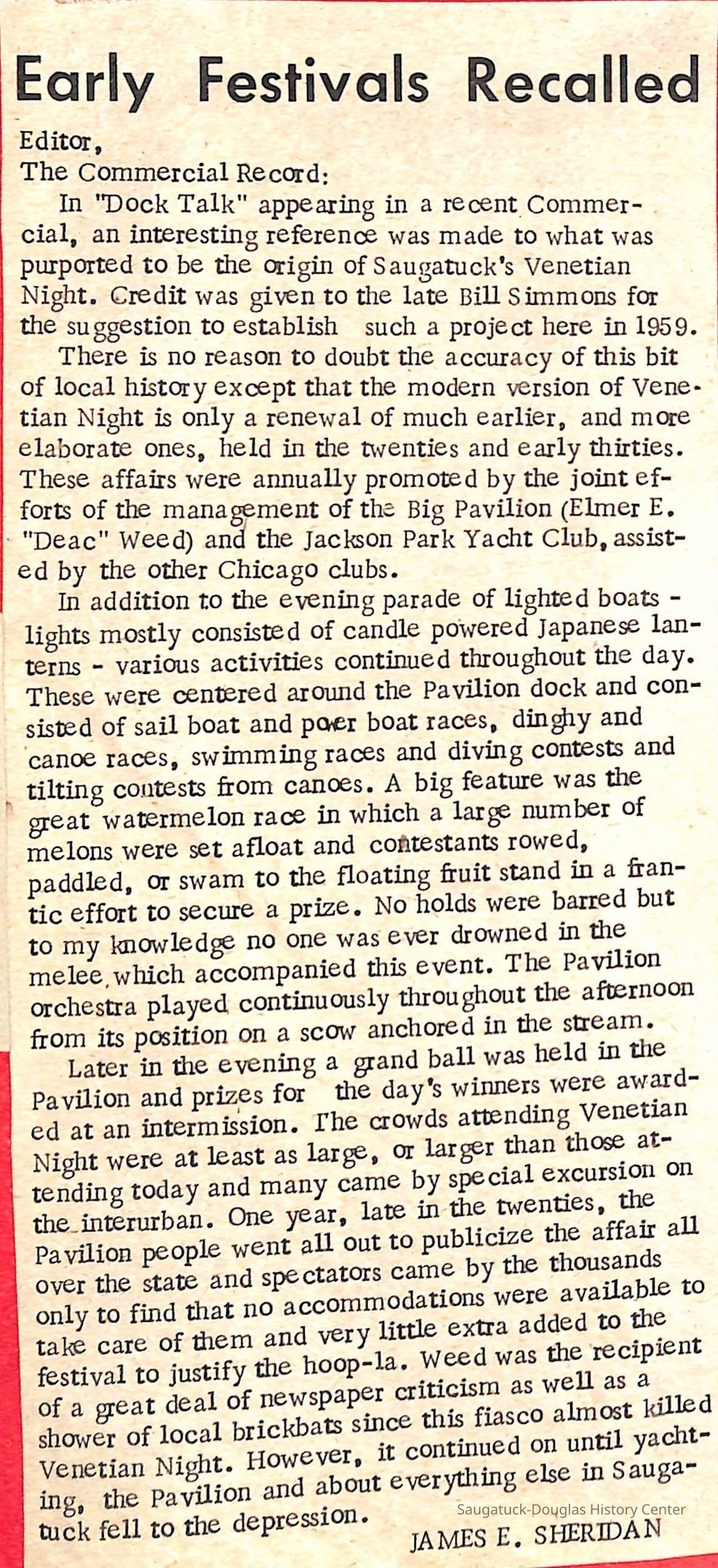          From 2014-02; Commercial Record newspaper clipping, circa June 1975
   
