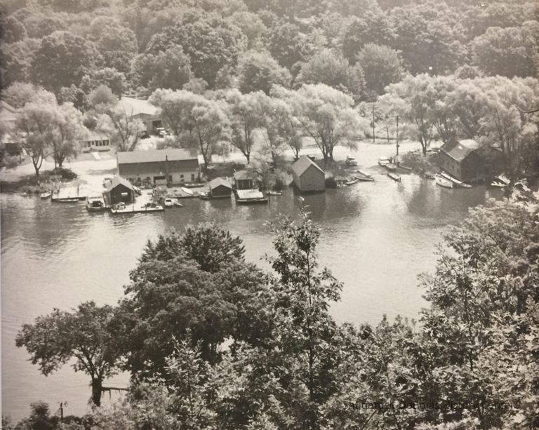          Sewers Docks on Water Street from Mt. Baldhead picture number 1
   