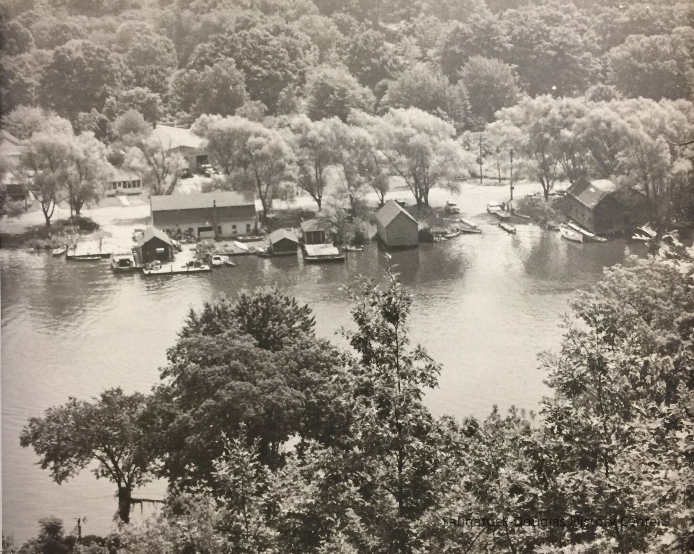          Sewers Docks on Water Street from Mt. Baldhead picture number 1
   