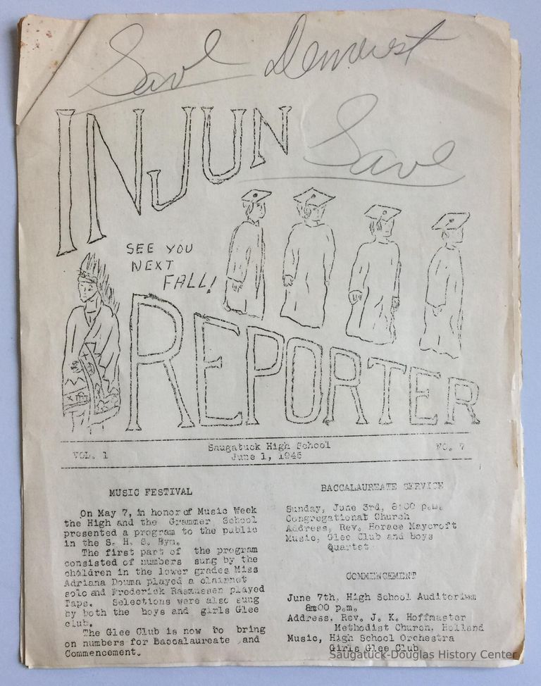          front page of Injun Reporter
   