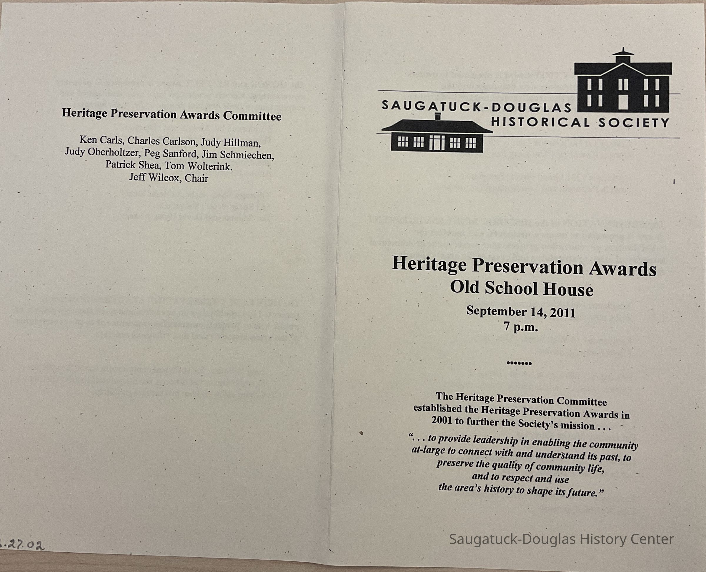          Heritage Preservation Awards program 2011 picture number 1
   