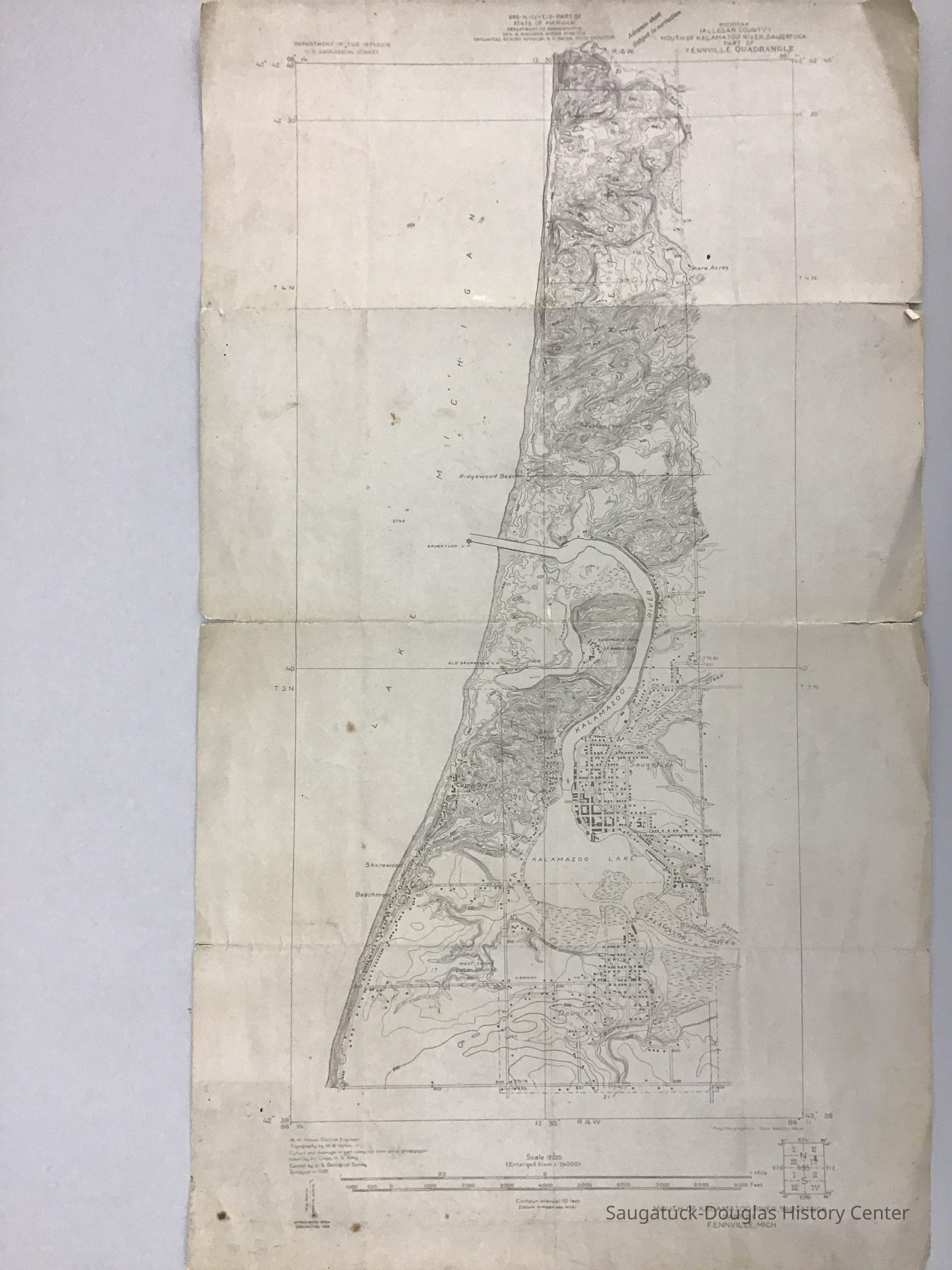 Mouth of Kalamazoo River Map picture number 1