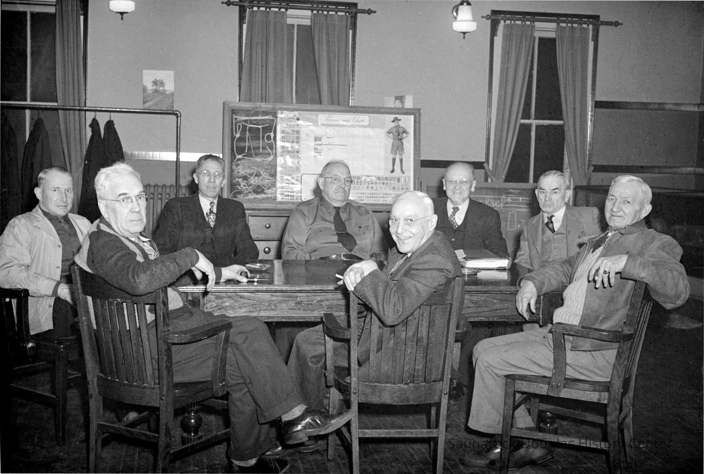 89-1-218_Saug._Village_Council_1945; 89-1-218 Saugatuck Village Council 1945