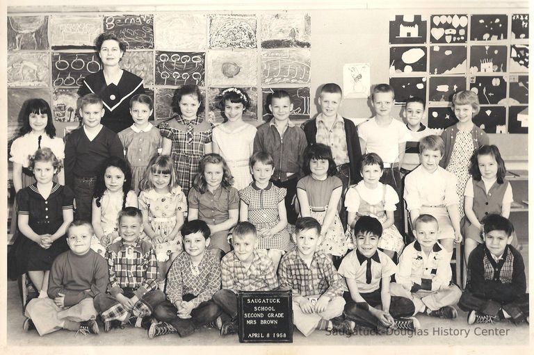          2nd grade Saugatuck school 1958
   