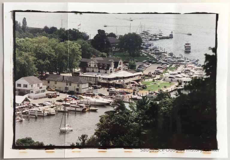          Saugatuck from Mt. Baldhead 1990s picture number 1
   