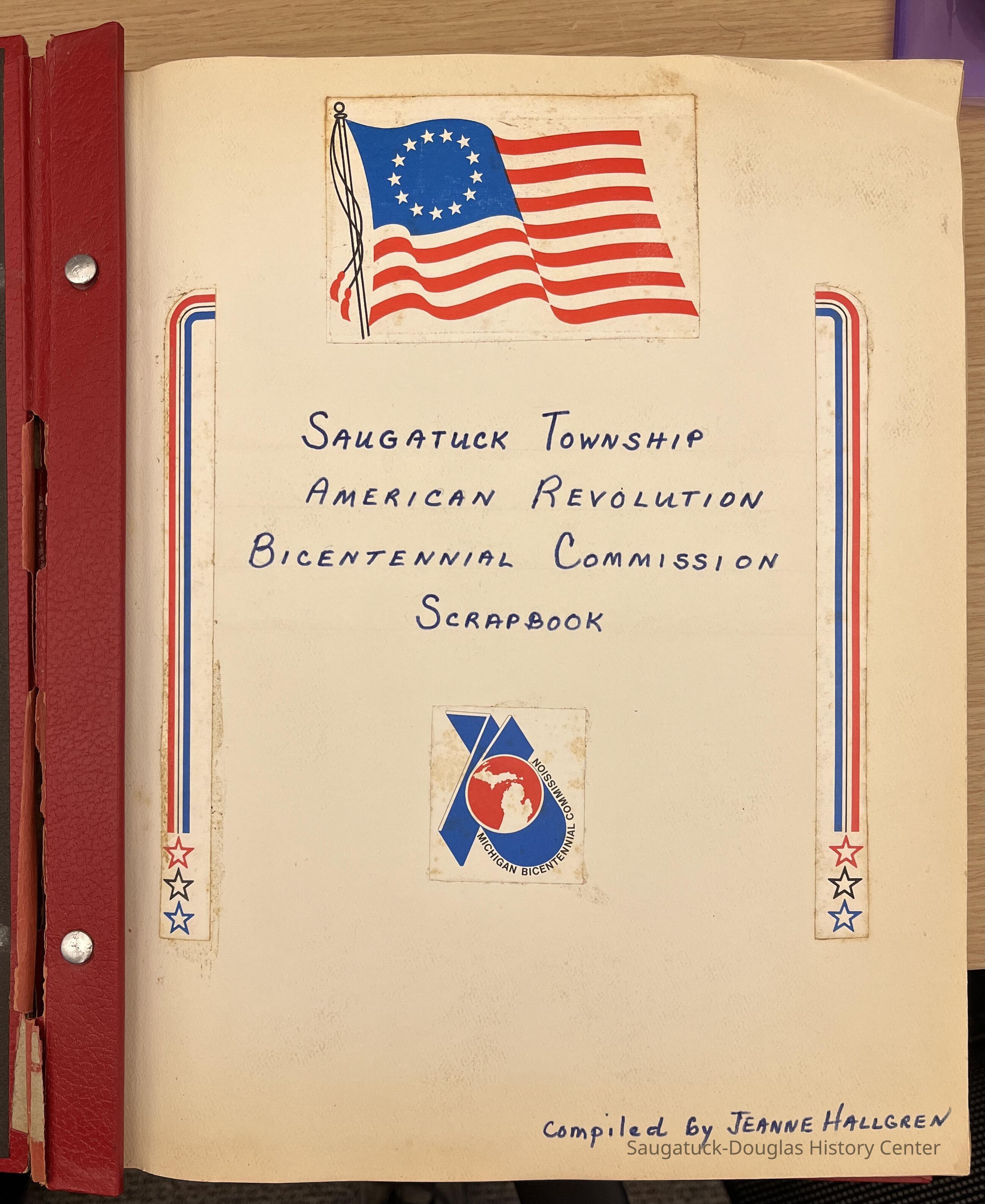 Bicentennial Commission scrapbook picture number 1
