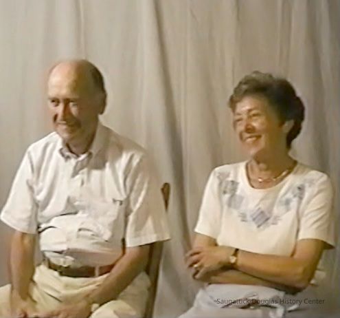          Dave Corlett and Helen (Corlett) Higgins
   