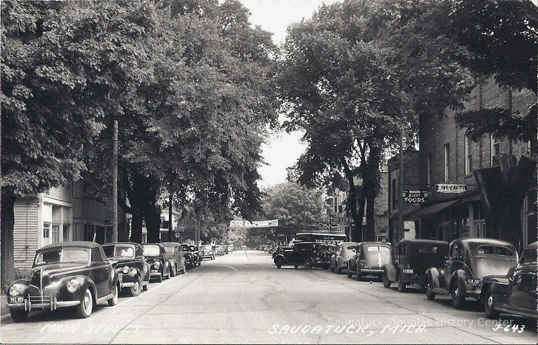          Butler Street postcard ca. 1945
   