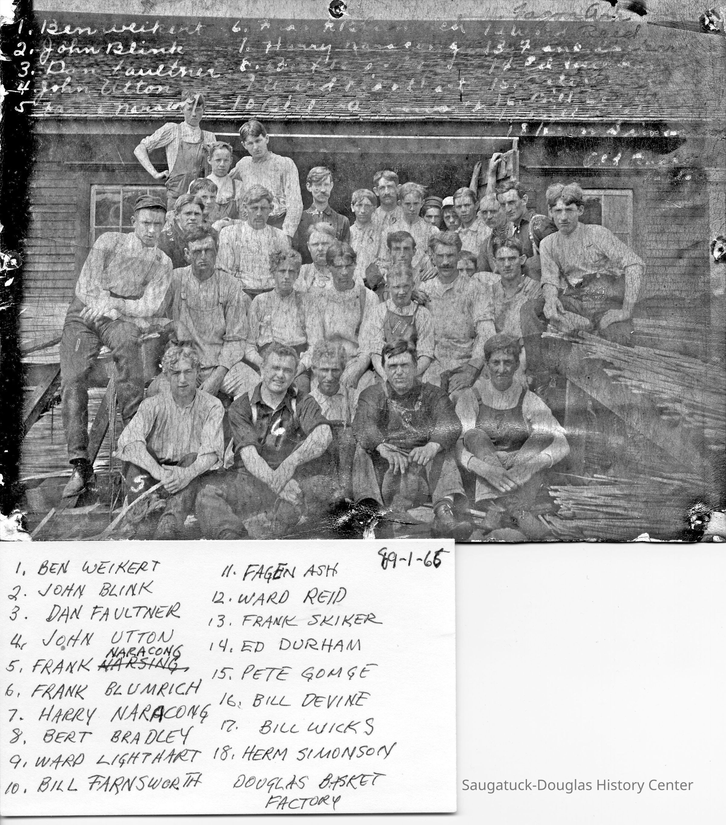         89-1-66 Basket fct. workers.jpg 1.6MB; Frank Naracong, Harry Naracong, Frank Skiker need research
   