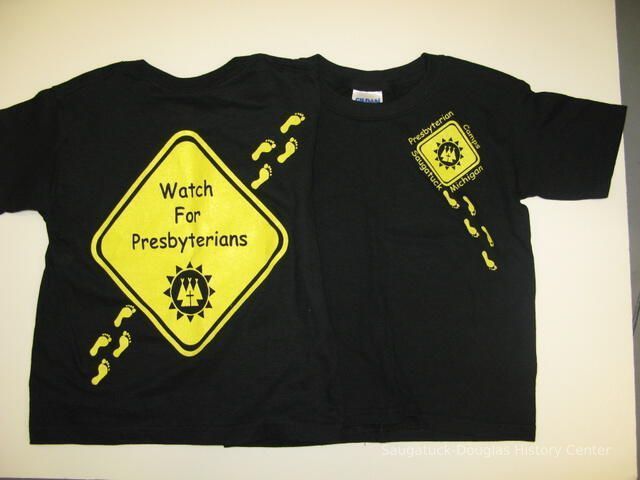         Presbyterian Camp  T shirts; Two Child size xs tshirts
   