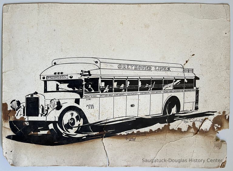          Greyhound Bus by George Wright Jr. picture number 1
   