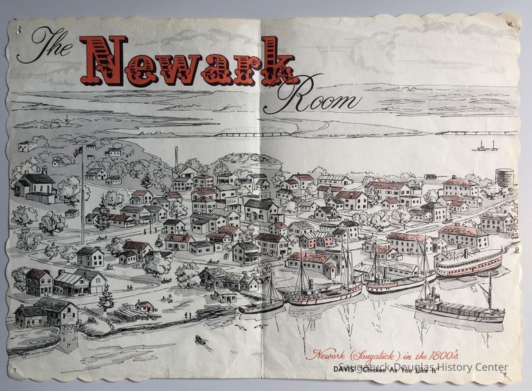          Placemat, Davis' Chicken As You Like It restaurant picture number 1
   