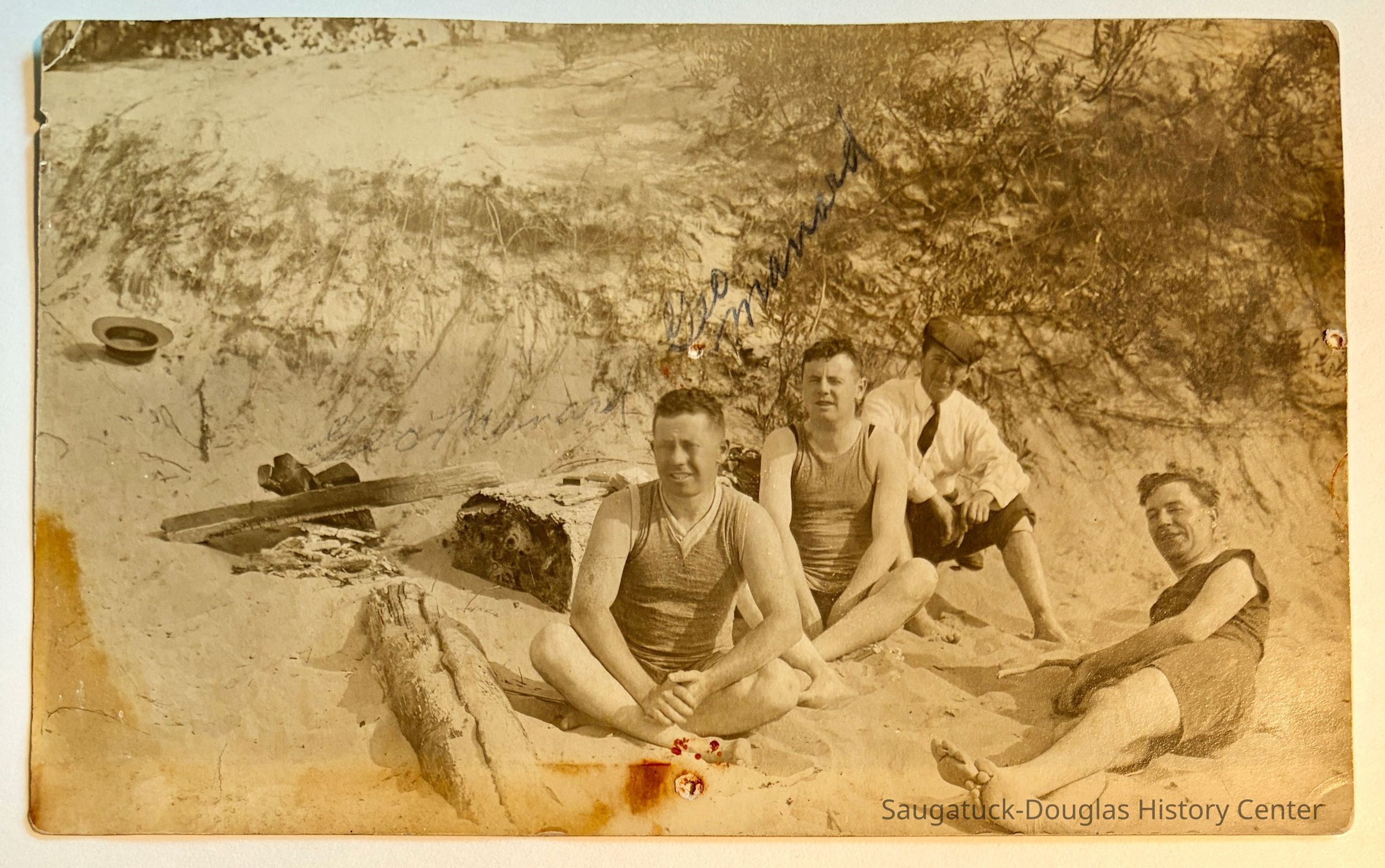          George Menard at the beach picture number 1
   