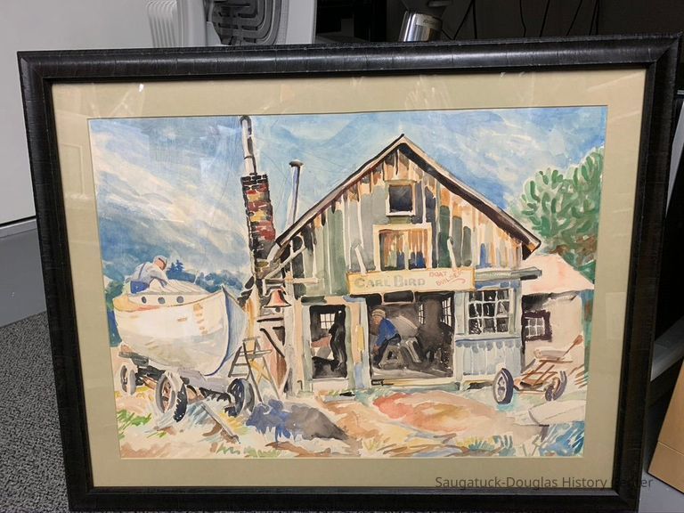 Carl Bird, Boat Builder by unknown - Image 2