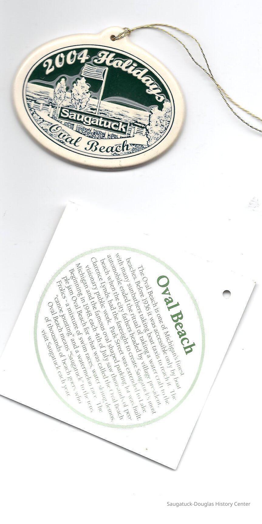          2004 Ornament; Origsize: 6.5 x 4.5