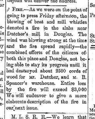          cr1869092503FireDestroysSpencerWarehouse.jpg; Spencer's warehouse
   