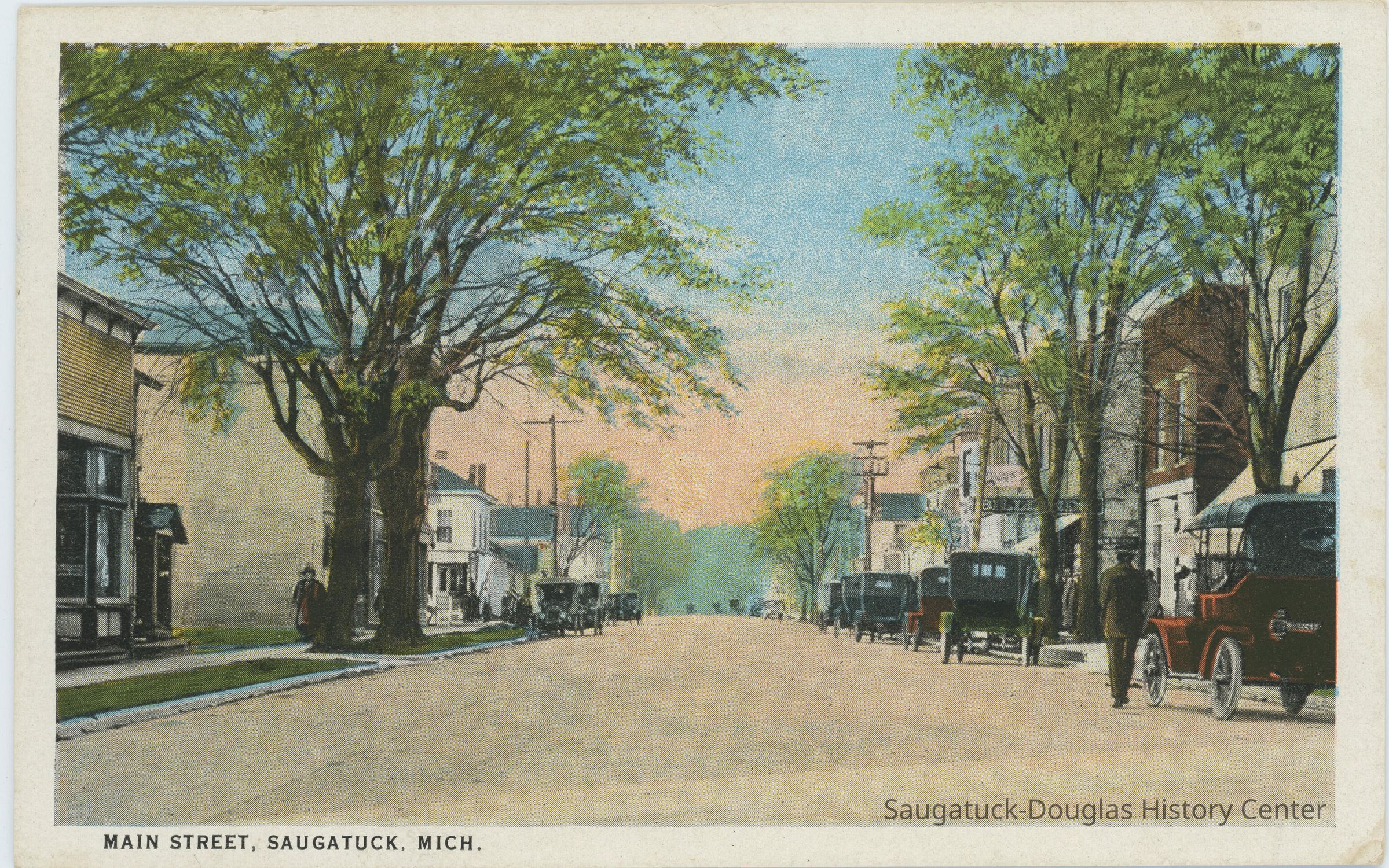 Main Street Postcard