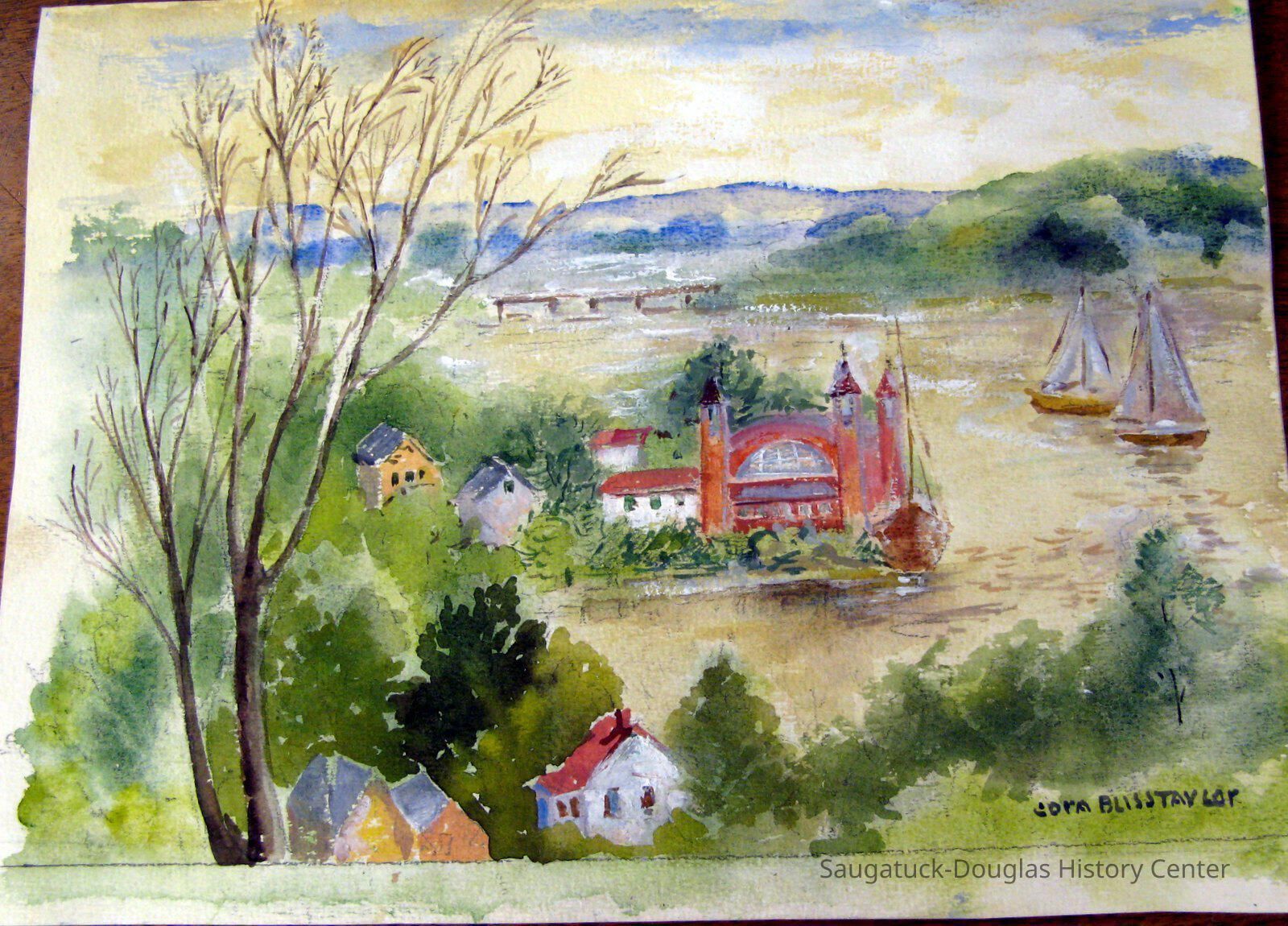 Painting of the Pavilion by Taylor